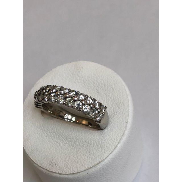 プラチナハーフエタニティリング　ダイヤモンド０．８ｃｔ