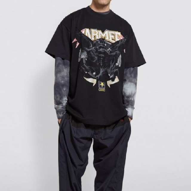 19SS☆VETEMENTS☆Skull Flag Tシャツ ヴェトモン登坂岩田-