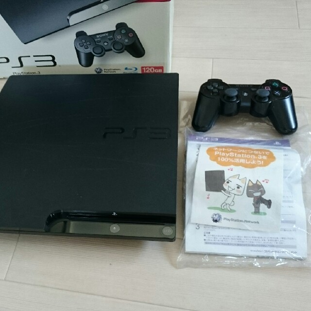 PS3本体 箱 説明書付 エンタメ/ホビーのゲームソフト/ゲーム機本体(家庭用ゲーム機本体)の商品写真