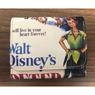 ディズニー(Disney)のピーターパンガマ口三つ折り財布(財布)