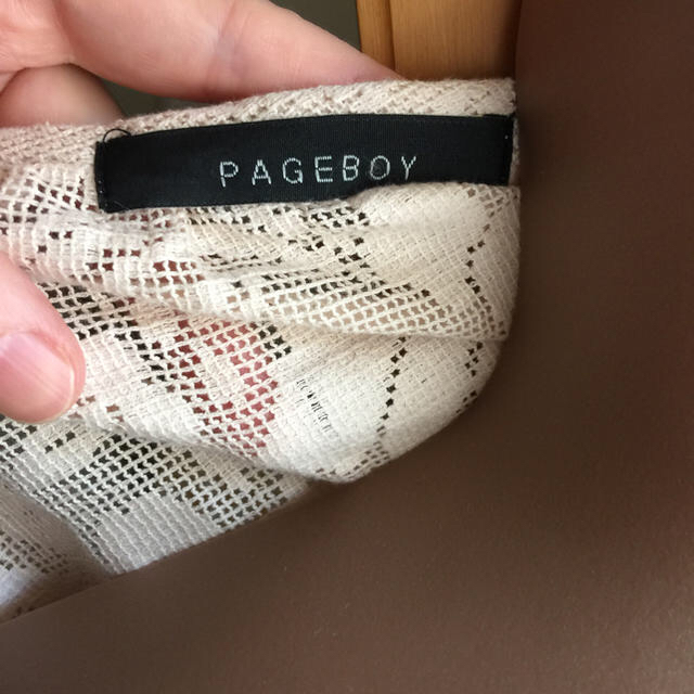 PAGEBOY(ページボーイ)の薄いピンクのＰAGE BOYのブラウス レディースのトップス(シャツ/ブラウス(半袖/袖なし))の商品写真