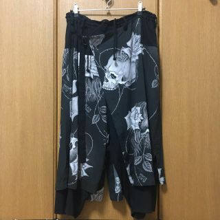 ヨウジヤマモト(Yohji Yamamoto)のyohji yamamoto スカルローズ ラップパンツ(サルエルパンツ)