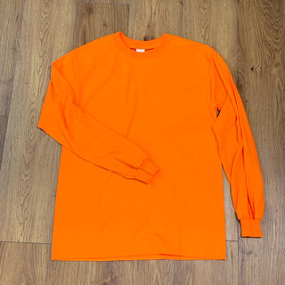 ギルタン(GILDAN)のGILDAN LONG TEE セーフティーオレンジ XL 無地T ロンT(Tシャツ/カットソー(七分/長袖))