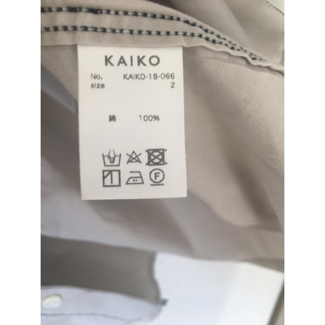 Jieda(ジエダ)のkaiko ワークシャツ メンズのトップス(シャツ)の商品写真