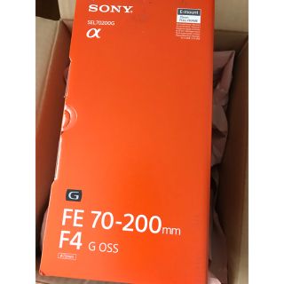 ソニー(SONY)の新品 FE 70-200mm F4 G OSS SEL70200G(レンズ(ズーム))