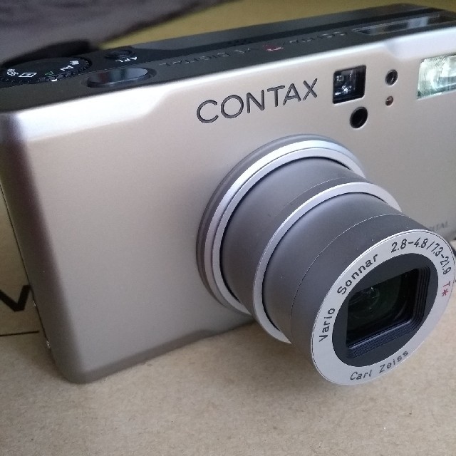 週末限定価格 CONTAX TVS DIGITAL 新品バッテリーおまけ付動作品の通販