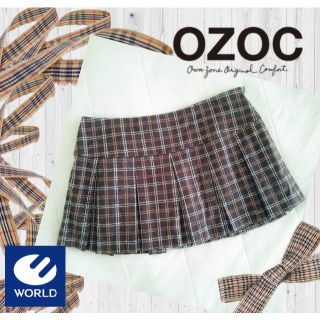 オゾック(OZOC)の美品 OZOC プリーツスカート 風 キュロット(キュロット)