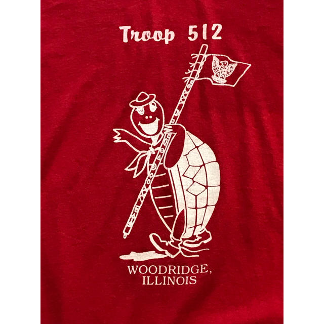 STANDARD CALIFORNIA(スタンダードカリフォルニア)の90年代 古着 ビンテージ Troop 512 Tシャツ ミリタリー USED メンズのトップス(Tシャツ/カットソー(半袖/袖なし))の商品写真