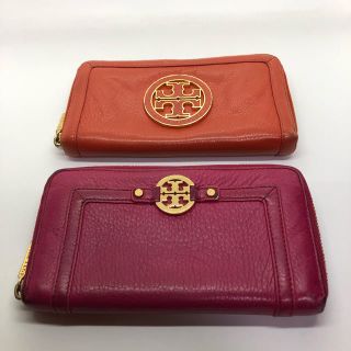 トリーバーチ(Tory Burch)のトリーバーチ ラウンドファスナー 長財布  2点セット(財布)