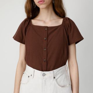 マウジー(moussy)のmoussy トップス カットソー Tシャツ(カットソー(半袖/袖なし))