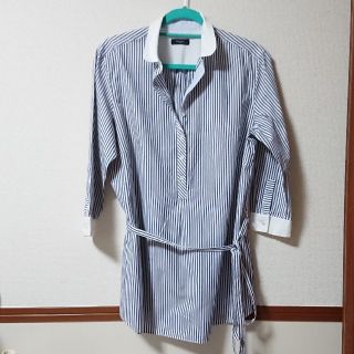 ポールスミス(Paul Smith)のポールスミス ブラック チュニック シャツ(シャツ/ブラウス(長袖/七分))