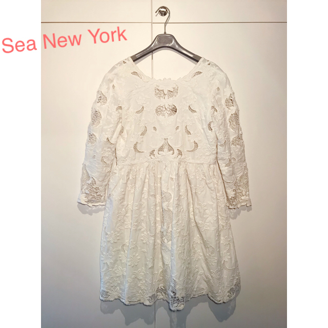 Stella McCartney(ステラマッカートニー)の早い者勝ち！ シー ニューヨーク Sea New York 総レース ワンピース レディースのワンピース(ひざ丈ワンピース)の商品写真