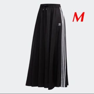 アディダス(adidas)のadidasロングスカート黒(ロングスカート)