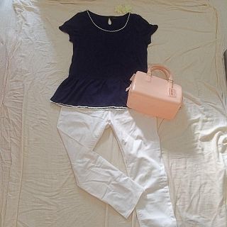 ダブルクローゼット(w closet)のwcloset トップス(カットソー(半袖/袖なし))