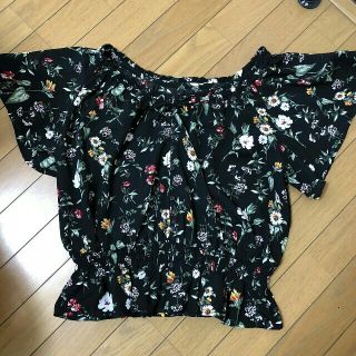 アクシーズファム(axes femme)の花柄トップス(カットソー(半袖/袖なし))