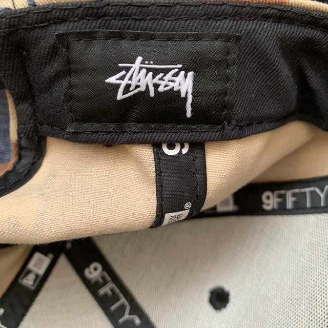 STUSSY(ステューシー)のstussy × NEW ニューエラ キャップ ステューシーキッズ キッズ/ベビー/マタニティのこども用ファッション小物(帽子)の商品写真