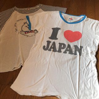 ダブルシー(wc)の【ダブルシー(^^)送料無料】Tシャツ 2点(Tシャツ(半袖/袖なし))