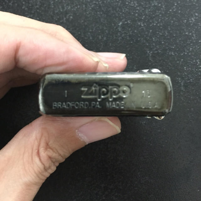 ZIPPO(ジッポー)のSHIN様専用 RWストーンオニキスBKミラージッポ メンズのファッション小物(タバコグッズ)の商品写真