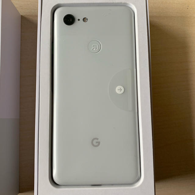 Softbank(ソフトバンク)のGoogle Pixel3 64GB White スマホ/家電/カメラのスマートフォン/携帯電話(スマートフォン本体)の商品写真