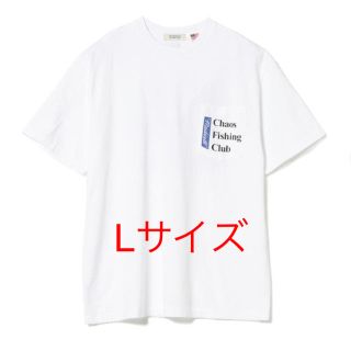 ラディアル(RADIALL)のChaos Fishing Club × RADIALL TEE L 白 新品(Tシャツ/カットソー(半袖/袖なし))