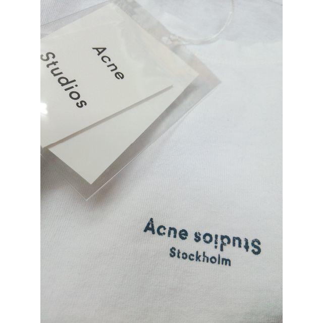 ACNE(アクネ)の新品 Acne アクネストゥディオズ Tシャツ 白 レディースのトップス(Tシャツ(半袖/袖なし))の商品写真