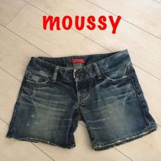 マウジー(moussy)のマウジー moussy ダメージデニム ショートパンツ (ショートパンツ)