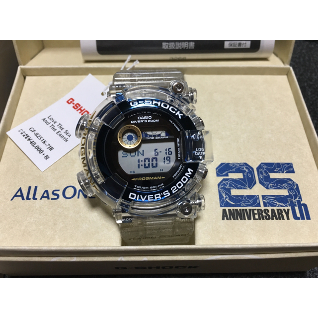 豪華 G-SHOCK - 【sabo様 専用】G-SHOCK FROGMAN《GF-8251K-7JR