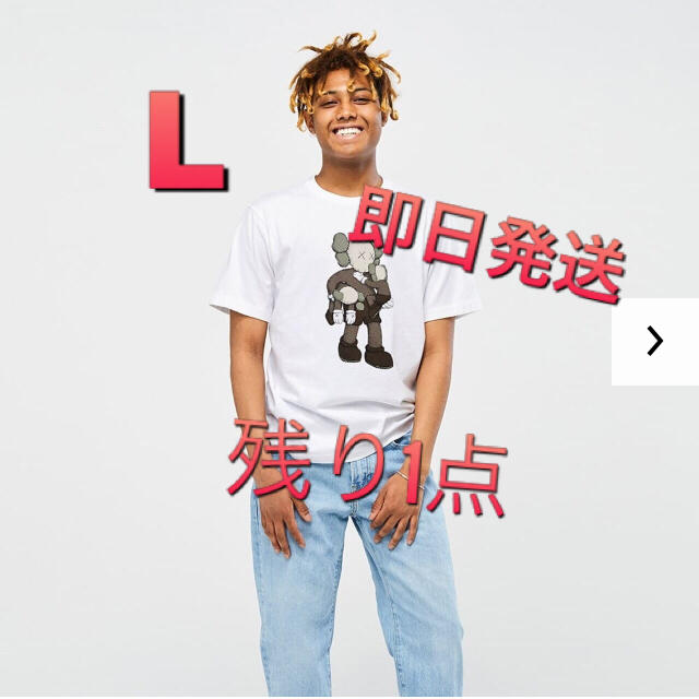 UNIQLO(ユニクロ)の【送料込み☆】UNIQLO × KAWSコラボ限定Tシャツ Lサイズ メンズのトップス(Tシャツ/カットソー(半袖/袖なし))の商品写真
