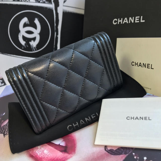 正規品】極美品✨CHANEL ボーイ シャネル コインケース / カードケース