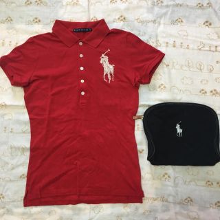 ラルフローレン(Ralph Lauren)のラルフローレン ポロシャツM レッド (ポロシャツ)