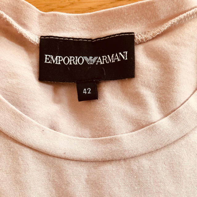 Emporio Armani(エンポリオアルマーニ)の【正規品】エンポリオ アルマーニ Tシャツ レディースのトップス(Tシャツ(半袖/袖なし))の商品写真