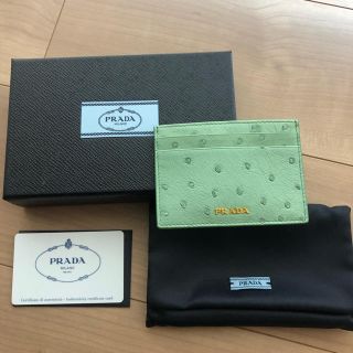 プラダ カードケース（グリーン・カーキ/緑色系）の通販 37点 | PRADA