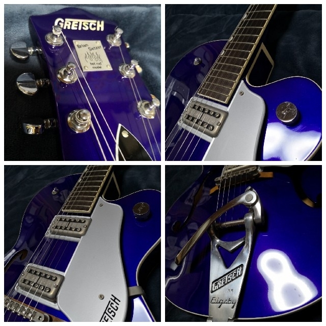 GRETSCH　6120sh　hot rod Purple