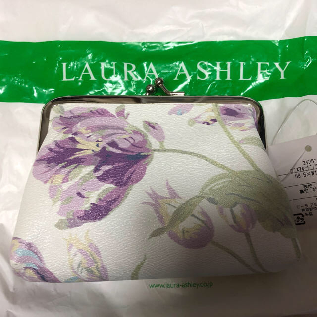 LAURA ASHLEY(ローラアシュレイ)のローラアシュレイ がま口財布 レディースのファッション小物(財布)の商品写真