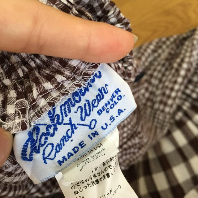 BEAMS BOY(ビームスボーイ)のギンガムチェックロングスカート☆ レディースのスカート(ロングスカート)の商品写真