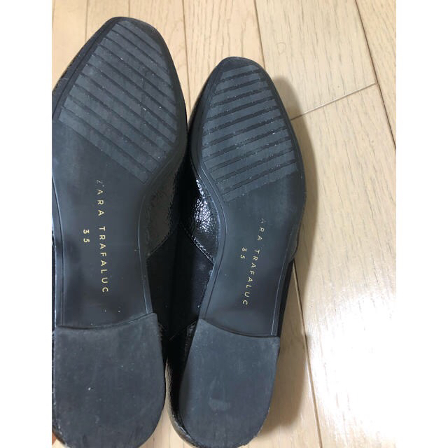 ZARA(ザラ)の一度のみ着用☆今期zara バレエシューズ レディースの靴/シューズ(バレエシューズ)の商品写真