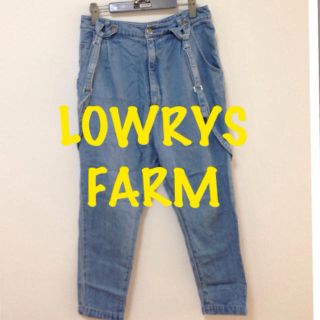 ローリーズファーム(LOWRYS FARM)のサルエルデニムサロペット(サルエルパンツ)