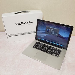 アップル(Apple)のMacBook Pro 15インチ mid2012 SSD 状態良好(ノートPC)