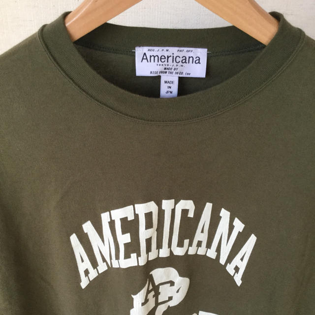 AMERICANA(アメリカーナ)のAmericana ロゴTシャツ レディースのトップス(Tシャツ(長袖/七分))の商品写真