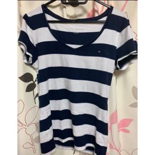 トミーヒルフィガー(TOMMY HILFIGER)のTOMMY HILFIGER ボーダーTシャツ(Tシャツ(半袖/袖なし))