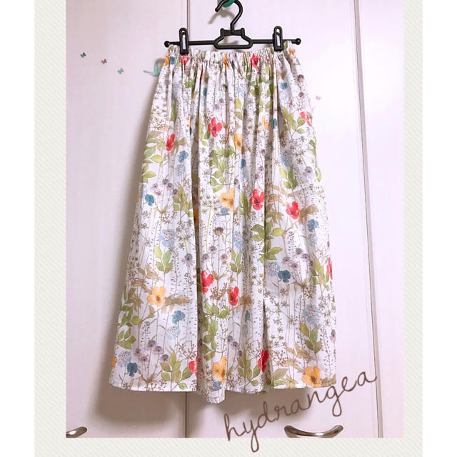 最新作即納 リバティのギャザースカートの通販 by 紫陽花's shop｜ラクマ 限定SALE低価