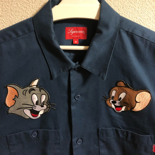 Supreme x Tom & Jerry S S Work Shirt