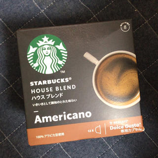 スターバックスコーヒー(Starbucks Coffee)のネスレ スターバックス ハウスブレンド ネスカフェ カプセル 12杯分(コーヒー)