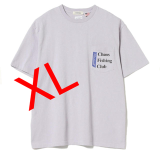 ラディアル(RADIALL)のChaos Fishing Club × RADIALL TEE XL 紫 新品(Tシャツ/カットソー(半袖/袖なし))