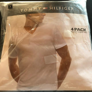 トミーヒルフィガー(TOMMY HILFIGER)のトミーフィルガー tシャツ 黒 1枚グレー 2枚 計3枚 Mサイズ Vネック(Tシャツ/カットソー(半袖/袖なし))