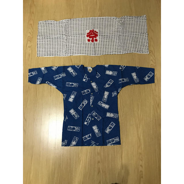 子供用 祭り衣装 125cm キッズ/ベビー/マタニティのキッズ服男の子用(90cm~)(甚平/浴衣)の商品写真