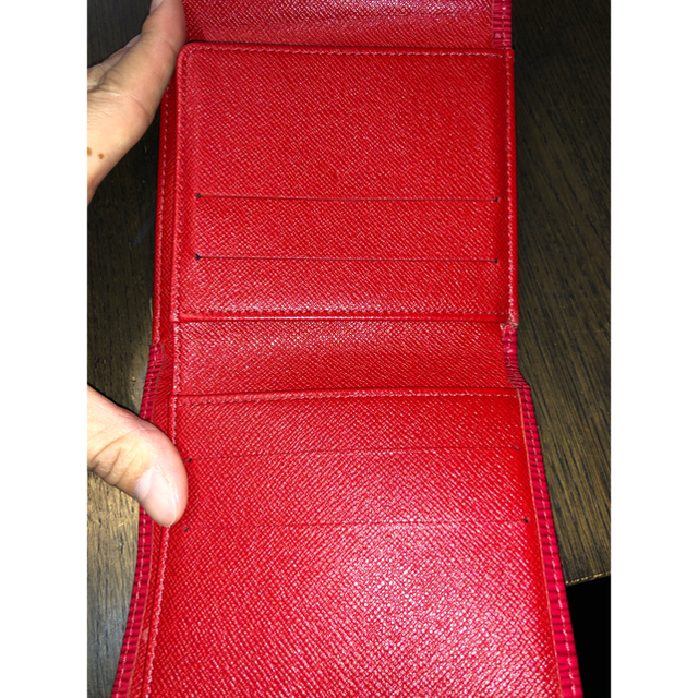 LOUIS VUITTON(ルイヴィトン)の「新品未使用」ルイビィトン  財布 赤色 レディースのファッション小物(財布)の商品写真