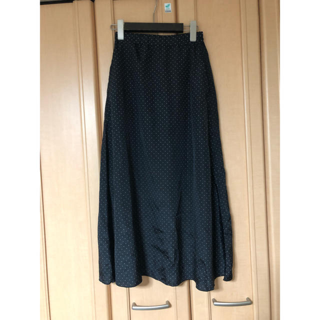 chocol raffine robe(ショコラフィネローブ)のドットスカート レディースのスカート(ロングスカート)の商品写真