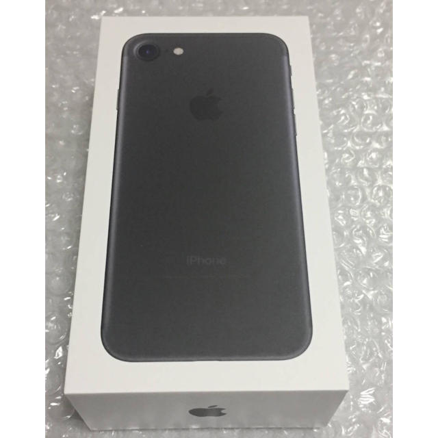 モデル新品 未使用 Apple iPhone7 32GB Black simフリー