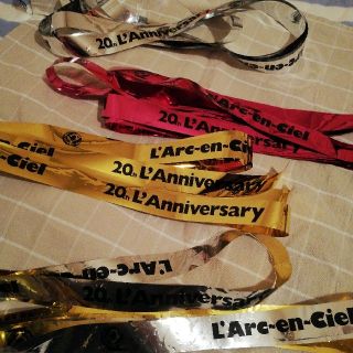 ラルクアンシエル(L'Arc～en～Ciel)の20th L'Anniversary 銀テープ 4枚セット(ミュージシャン)